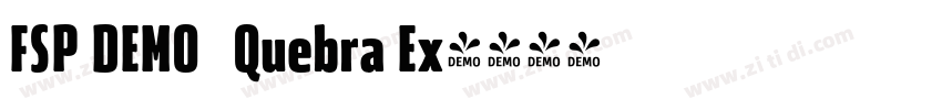 FSP DEMO   Quebra Ex字体转换